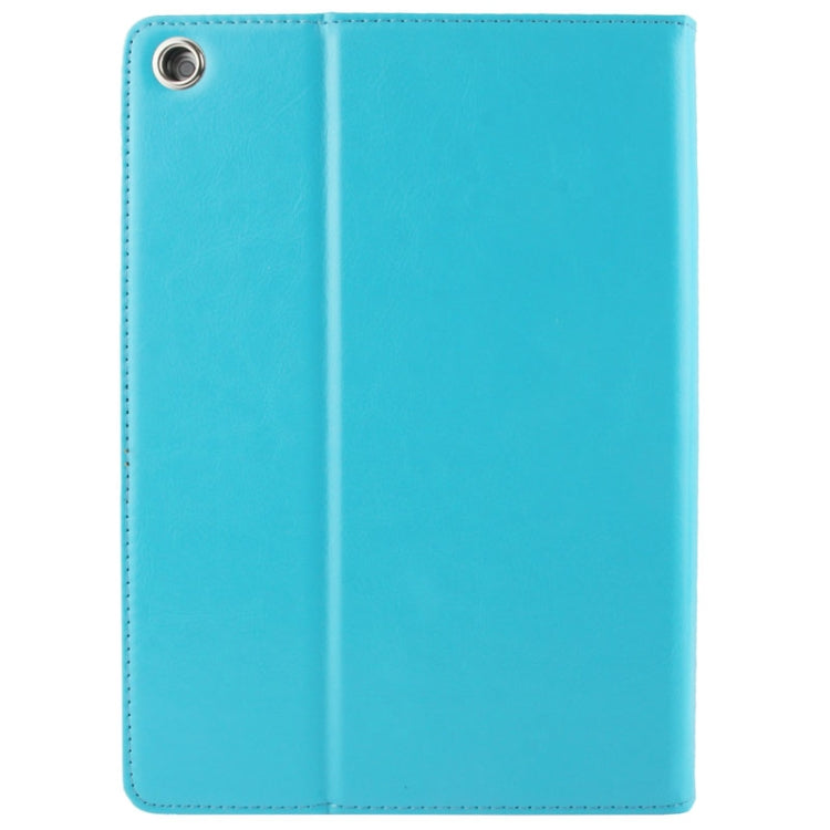 Horizontal Flip Leather Case with Credit Card Slot & 2 Gears Holder for iPad Air