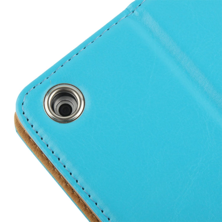 Horizontal Flip Leather Case with Credit Card Slot & 2 Gears Holder for iPad Air