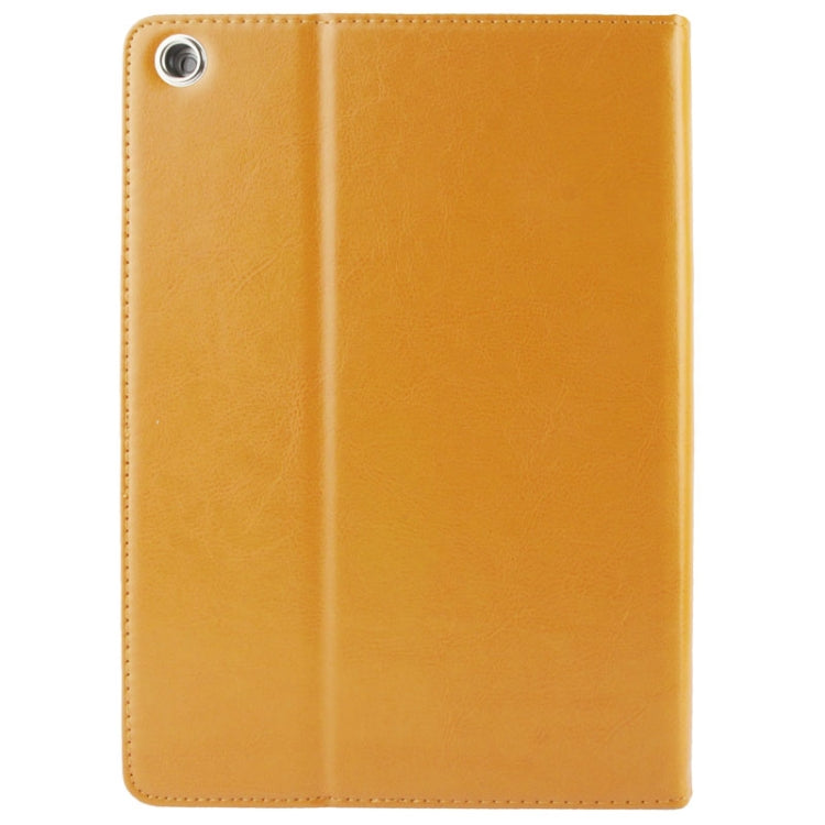 Horizontal Flip Leather Case with Credit Card Slot & 2 Gears Holder for iPad Air