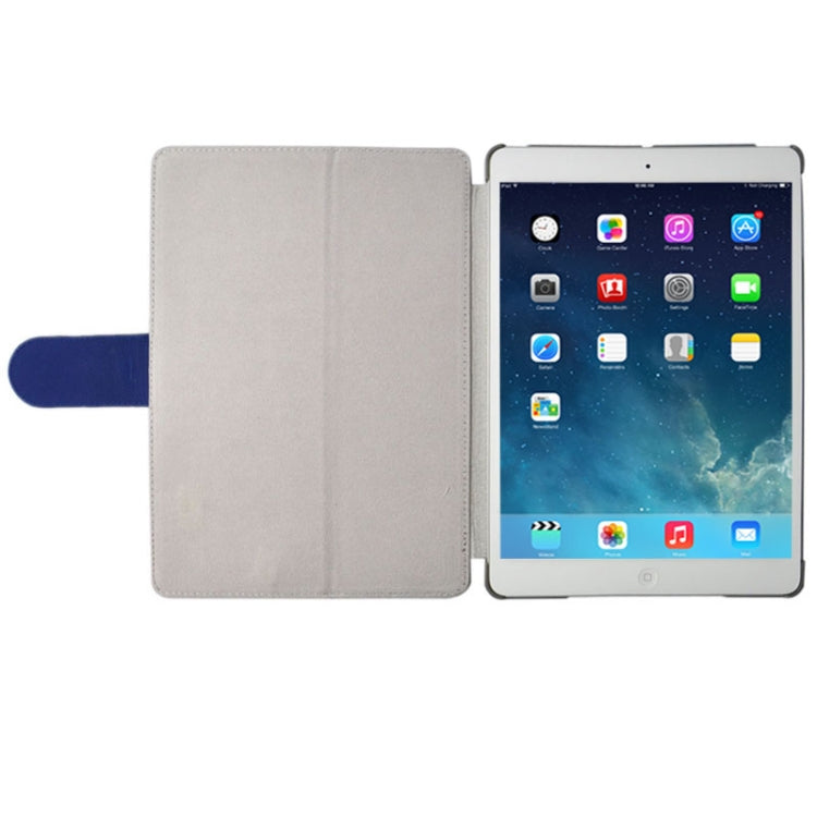 Cloth Texture Leather Case with Holder & Sleep / Wake up Function for iPad Air
