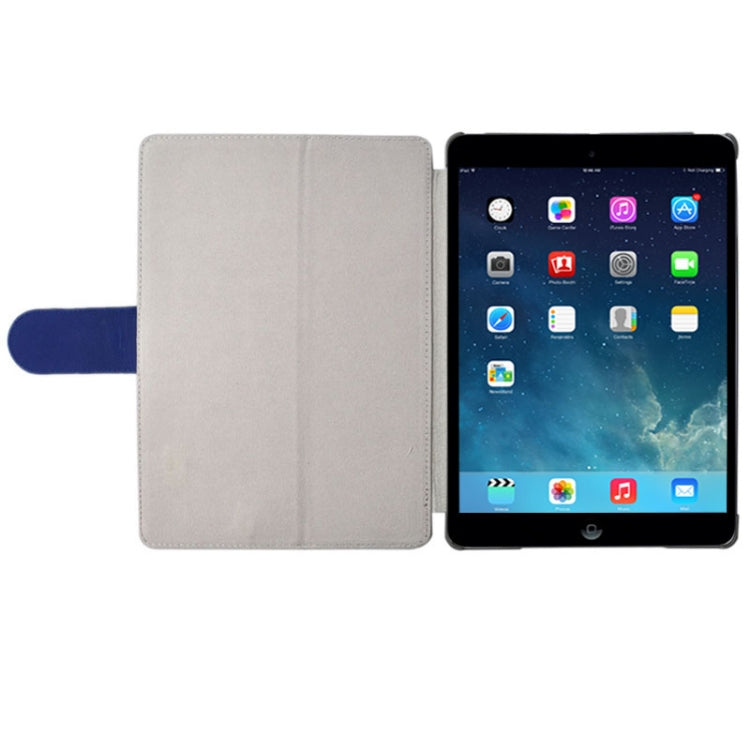 Cloth Texture Leather Case with Holder & Sleep / Wake up Function for iPad Air