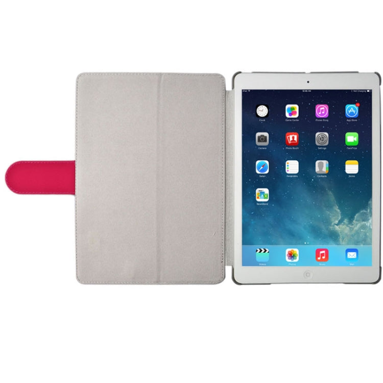 Cloth Texture Leather Case with Holder & Sleep / Wake up Function for iPad Air
