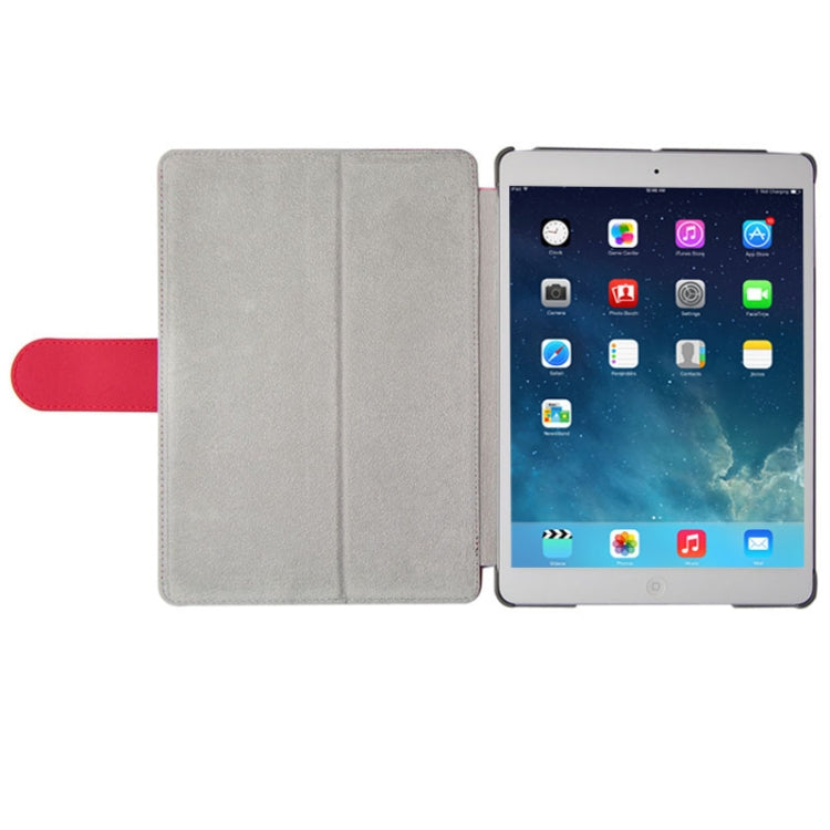Cloth Texture Leather Case with Holder & Sleep / Wake up Function for iPad Air