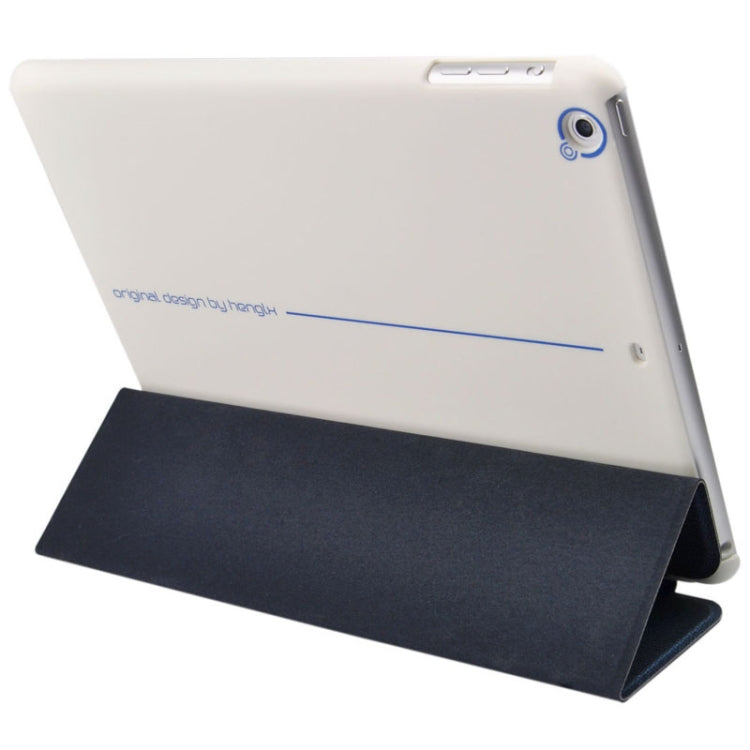3-folding Oracle Texture Leather Case with Sleep / Wake-up Function & Holder for iPad Air