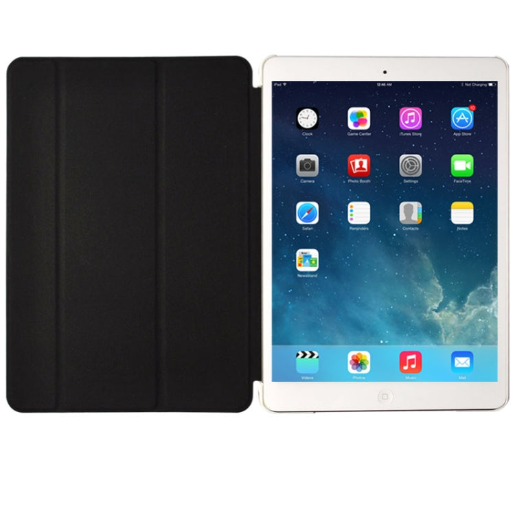 3-folding Oracle Texture Leather Case with Sleep / Wake-up Function & Holder for iPad Air