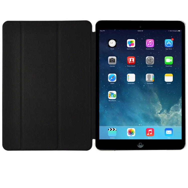 3-folding Oracle Texture Leather Case with Sleep / Wake-up Function & Holder for iPad Air