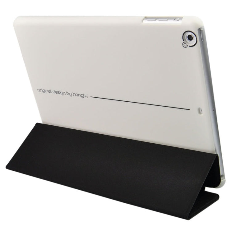 3-folding Oracle Texture Leather Case with Sleep / Wake-up Function & Holder for iPad Air