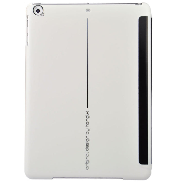 3-folding Oracle Texture Leather Case with Sleep / Wake-up Function & Holder for iPad Air