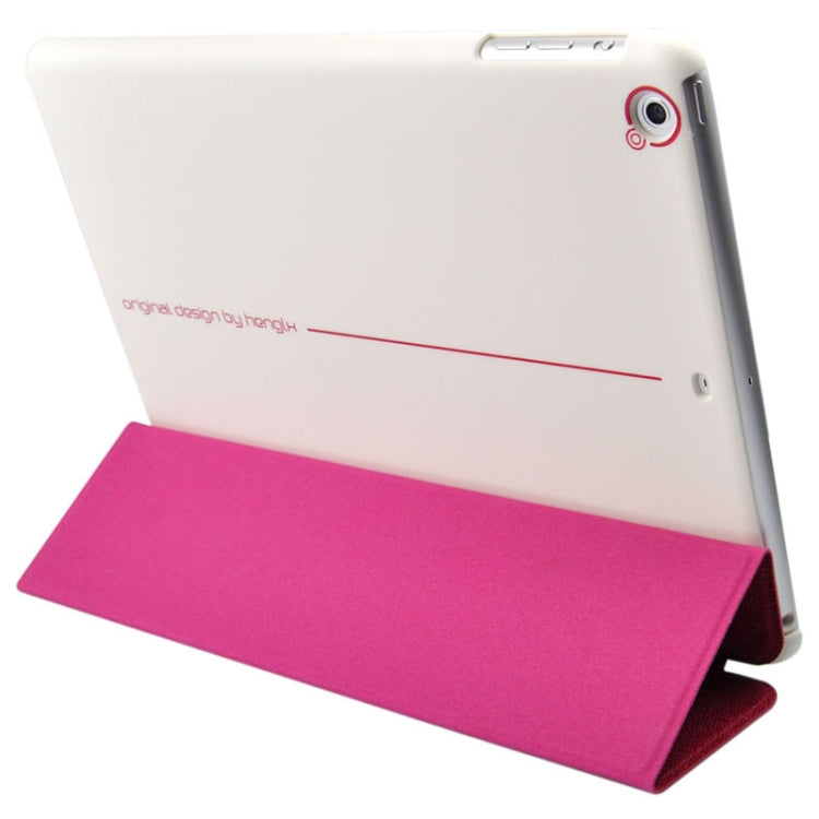 3-folding Oracle Texture Leather Case with Sleep / Wake-up Function & Holder for iPad Air
