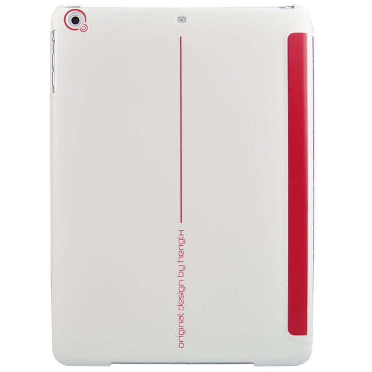3-folding Oracle Texture Leather Case with Sleep / Wake-up Function & Holder for iPad Air