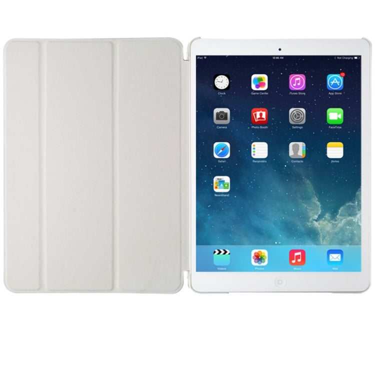 3-folding Oracle Texture Leather Case with Sleep / Wake-up Function & Holder for iPad Air