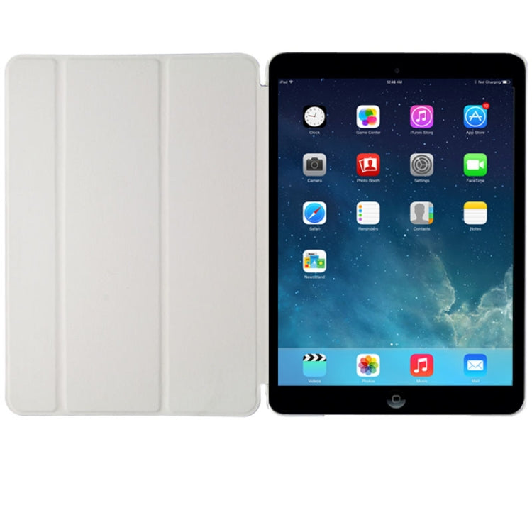 3-folding Oracle Texture Leather Case with Sleep / Wake-up Function & Holder for iPad Air
