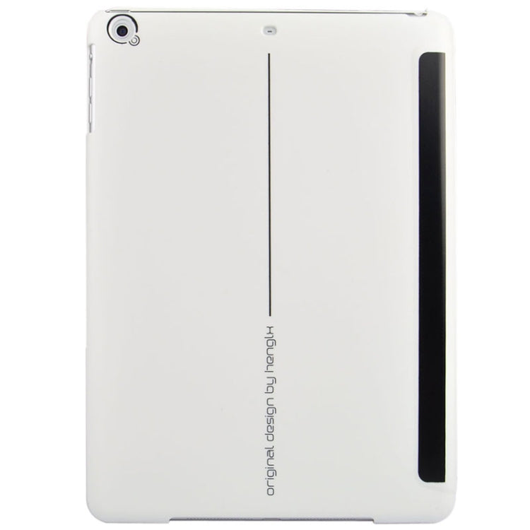 3-folding Oracle Texture Leather Case with Sleep / Wake-up Function & Holder for iPad Air