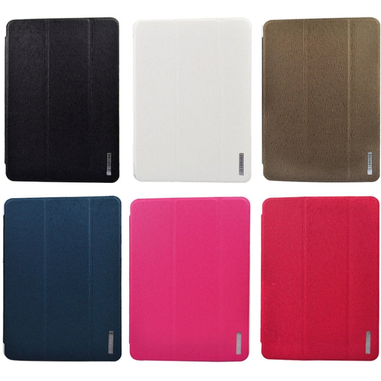 3-folding Oracle Texture Leather Case with Sleep / Wake-up Function & Holder for iPad Air