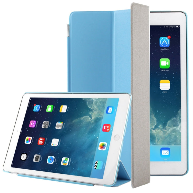 3-folding Smart Cover Companion Case with Sleep & Wake-up Function for iPad Air