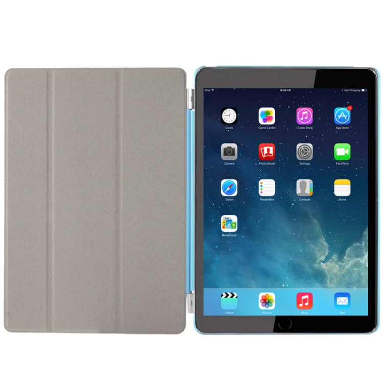 3-folding Smart Cover Companion Case with Sleep & Wake-up Function for iPad Air
