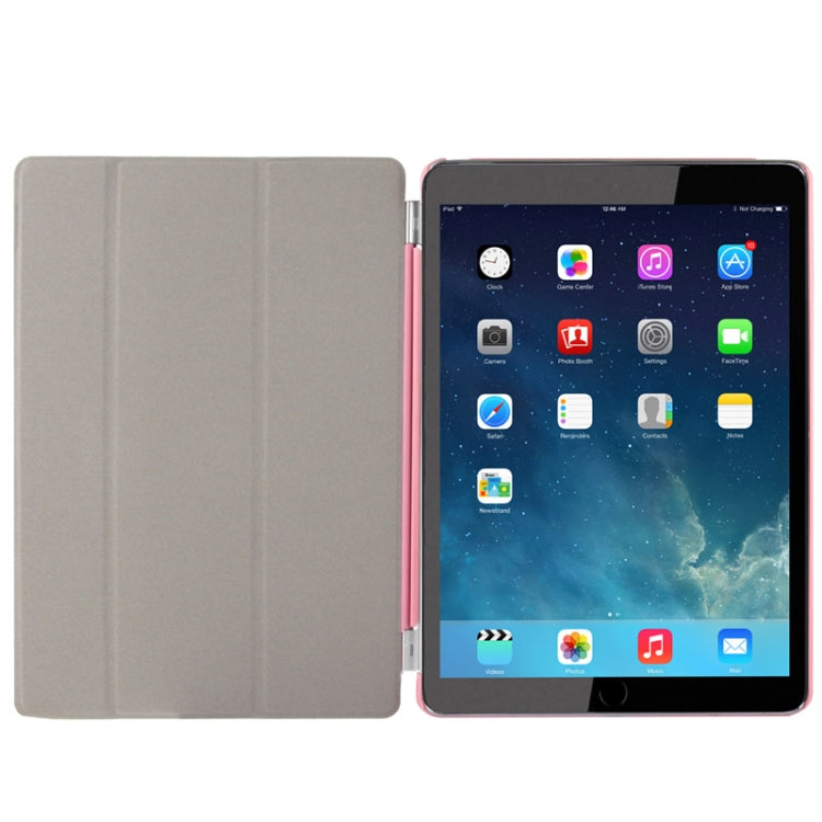 3-folding Smart Cover Companion Case with Sleep & Wake-up Function for iPad Air