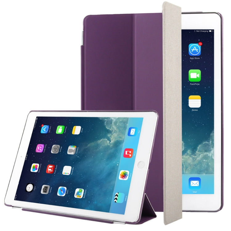 3-folding Smart Cover Companion Case with Sleep & Wake-up Function for iPad Air