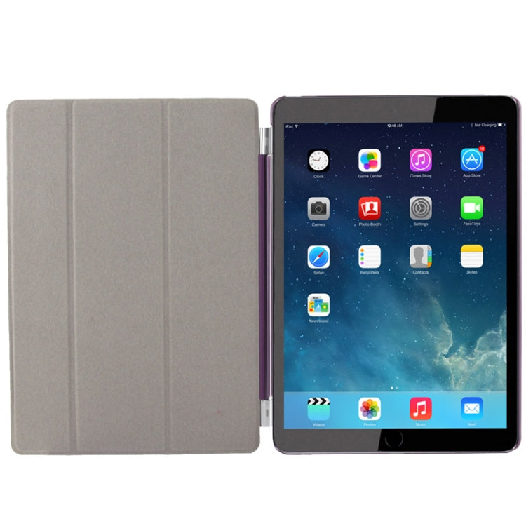 3-folding Smart Cover Companion Case with Sleep & Wake-up Function for iPad Air