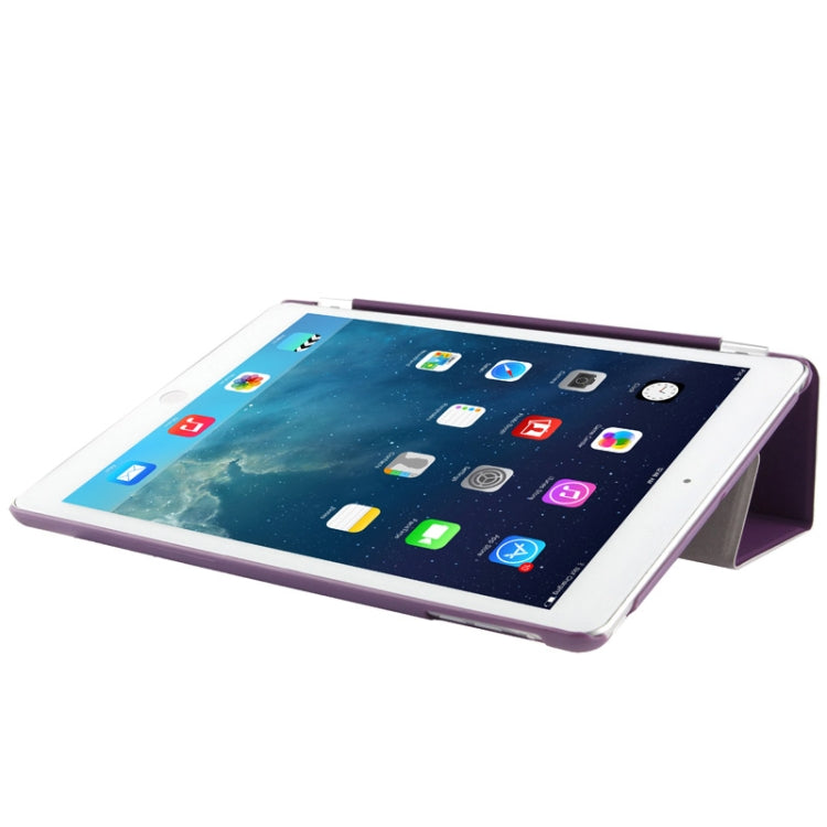 3-folding Smart Cover Companion Case with Sleep & Wake-up Function for iPad Air