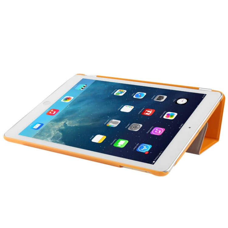3-folding Smart Cover Companion Case with Sleep & Wake-up Function for iPad Air