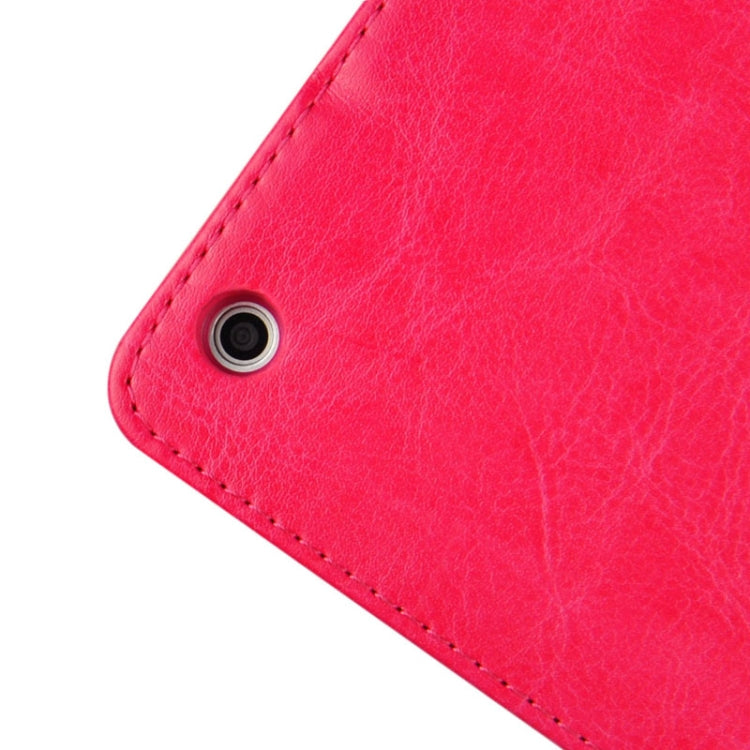 Crazy Horse Texture Leather Case with Sleep / Wake-up Function & Credit Card Slots for iPad Air