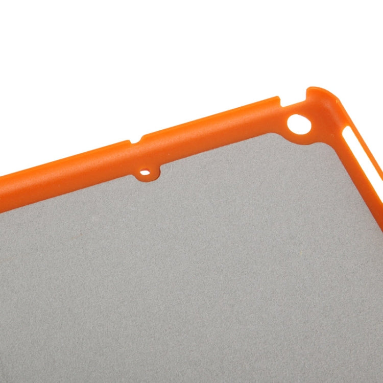 4-folding Cross Texture Leather Case with Sleep / Wake-up Function & Holder for iPad Air