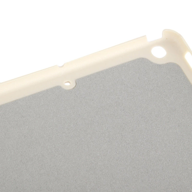 4-folding Cross Texture Leather Case with Sleep / Wake-up Function & Holder for iPad Air