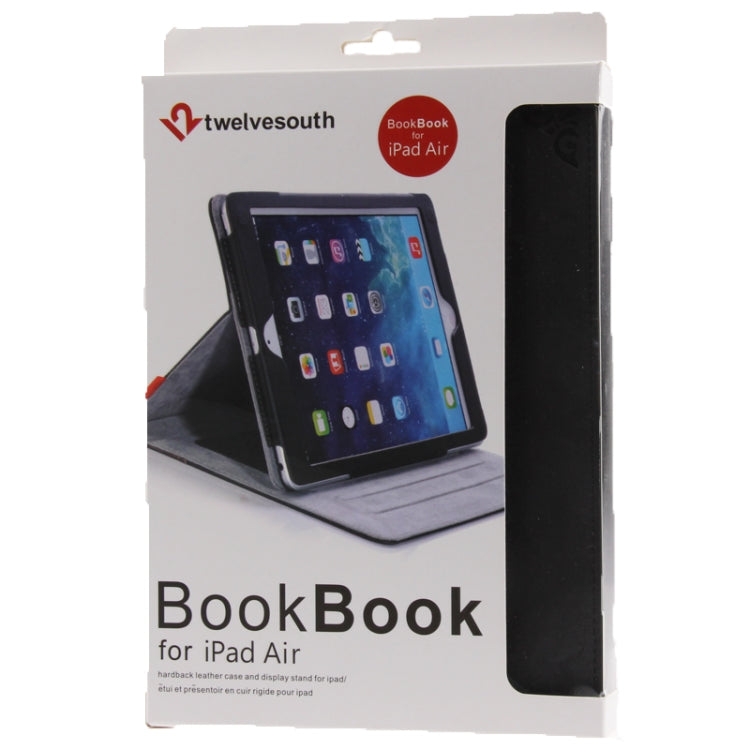 Retro Bookbook Style Flip Leather Case with Holder for iPad Air