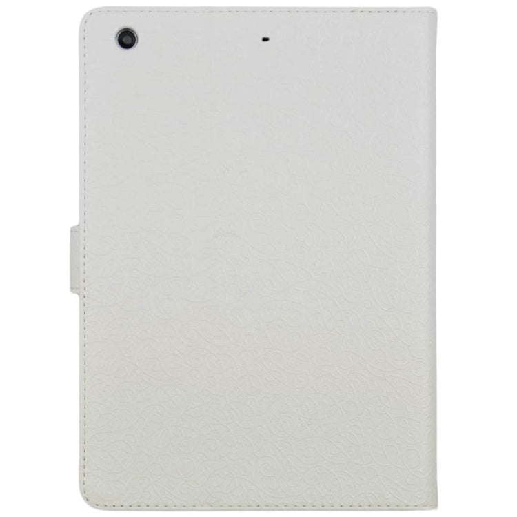 Embossing Decorative Pattern Flip Leather Case with Credit Card Slots & Holder for iPad Air