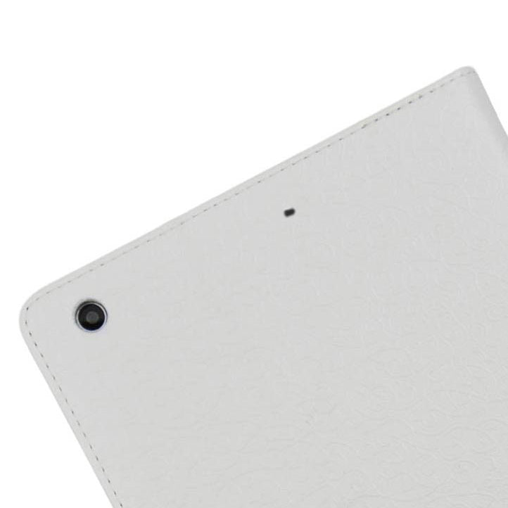 Embossing Decorative Pattern Flip Leather Case with Credit Card Slots & Holder for iPad Air