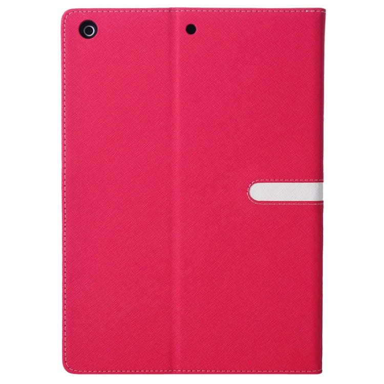 ENKAY Cross Texture Protective PU Leather Case with Sleep / Wake-up Function & Credit Card Slots for iPad Air, ENK-3174