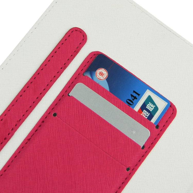 ENKAY Cross Texture Protective PU Leather Case with Sleep / Wake-up Function & Credit Card Slots for iPad Air, ENK-3174