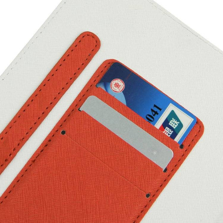 ENKAY Cross Texture Protective PU Leather Case with Sleep / Wake-up Function & Credit Card Slots for iPad Air, ENK-3174