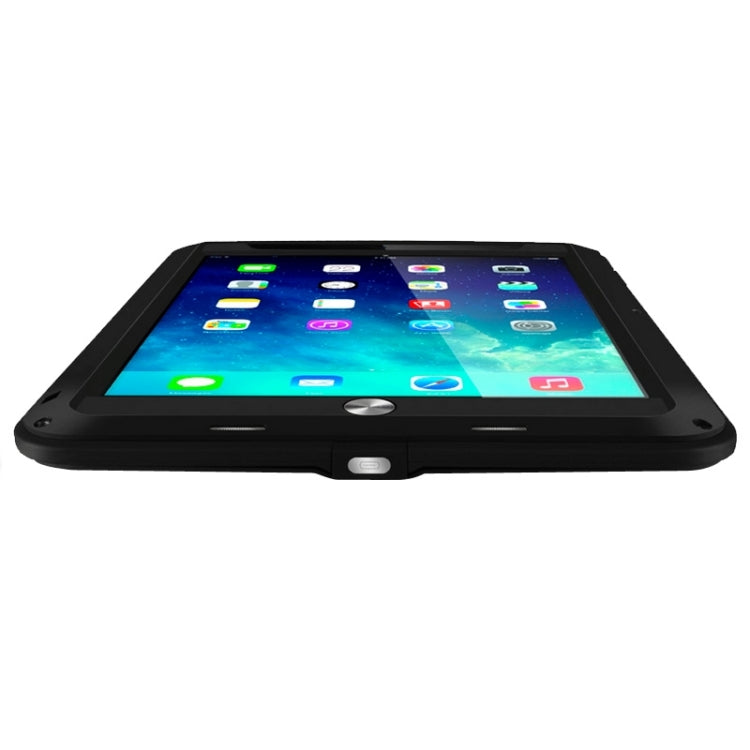 LOVE MEI Metal Ultra-thin Rain Resistant + Dropproof + Shockproof + Dustproof Protective Case for iPad Air / iPad 5