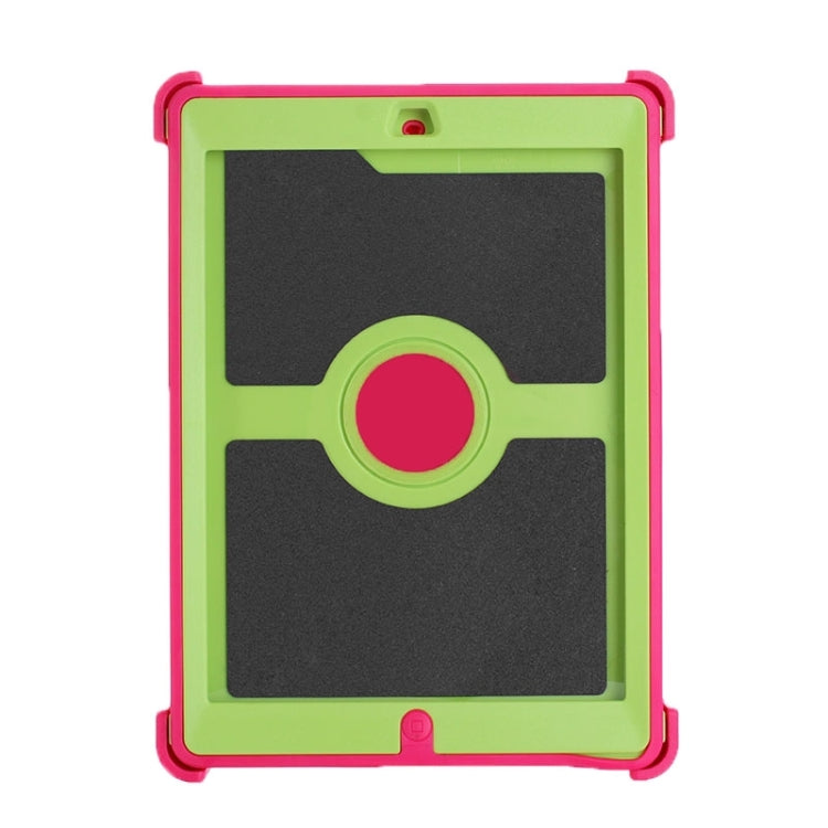 Neutral Monochrome PC + TPU Contrast Color Combination Case with Holder & Mirror Face Protection for iPad Air / iPad 5