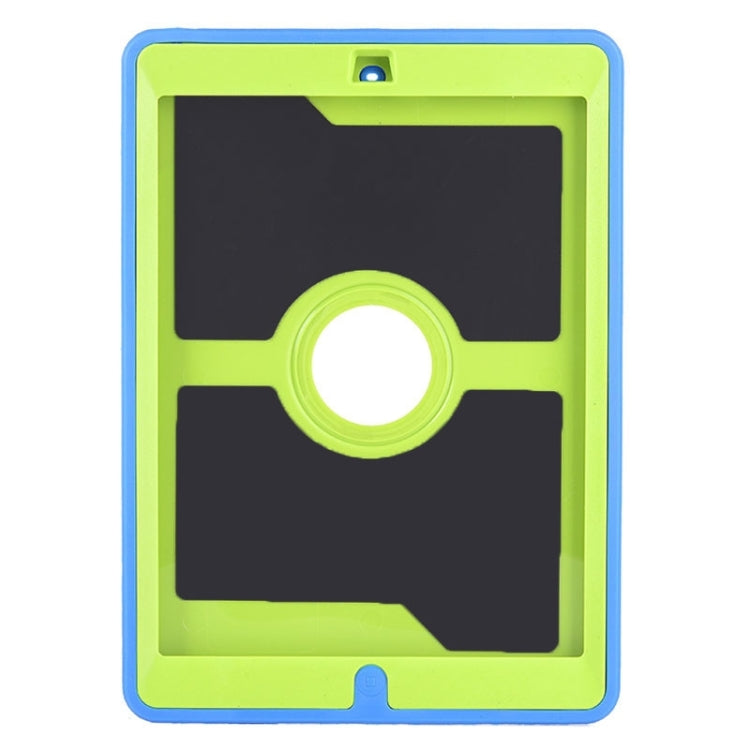 Neutral Monochrome PC + TPU Contrast Color Combination Case with Holder & Mirror Face Protection for iPad Air / iPad 5
