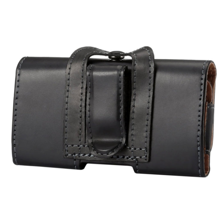 Crazy Horse Texture Vertical Flip Leather Case / Waist Bag with Back Splint for iPhone 5S & SE