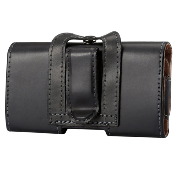 Crazy Horse Texture Vertical Flip Leather Case / Waist Bag with Back Splint for iPhone 5G / 5S