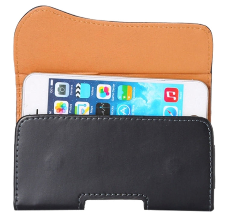 Crazy Horse Texture Vertical Flip Leather Case / Waist Bag with Back Splint for iPhone 5G / 5S