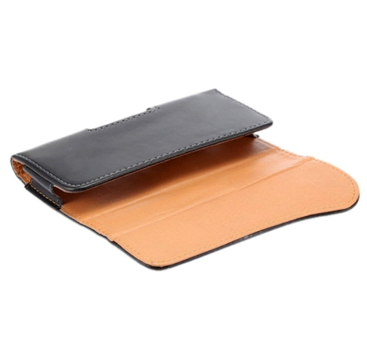 Crazy Horse Texture Vertical Flip Leather Case / Waist Bag with Back Splint for iPhone 5G / 5S