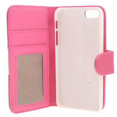 Horizontal  Flip Soft Leather Case with Credit Card Slots & Holder for iPhone 5 & 5s & SE & SE