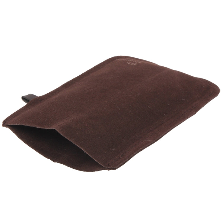 Velour Leather Carry Bag for iPhone 5 / iPhone 4 & 4S, Size: 135 x 85mm