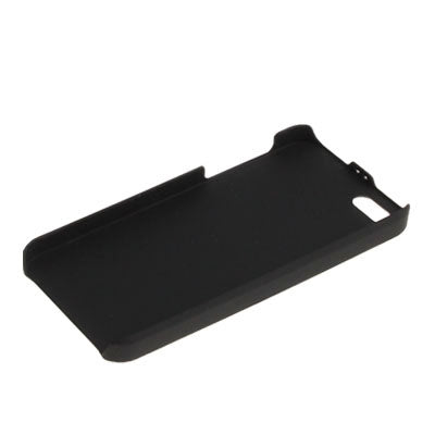Brushed Metal Aluminum Chrome Hard Plastic Protective Case for iPhone 5 & 5s & SE