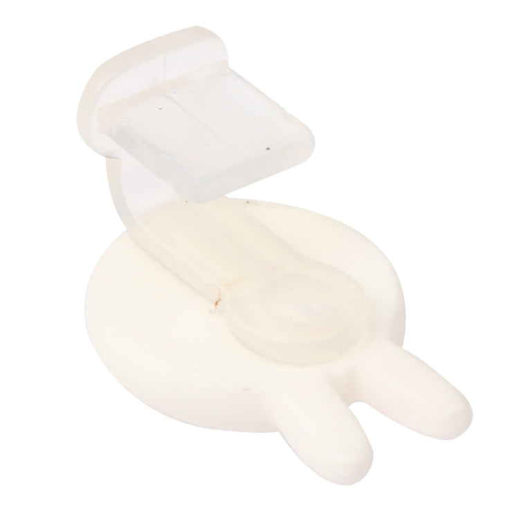 Cute Rabbit Home Button Sticker for iPhone 5(White)