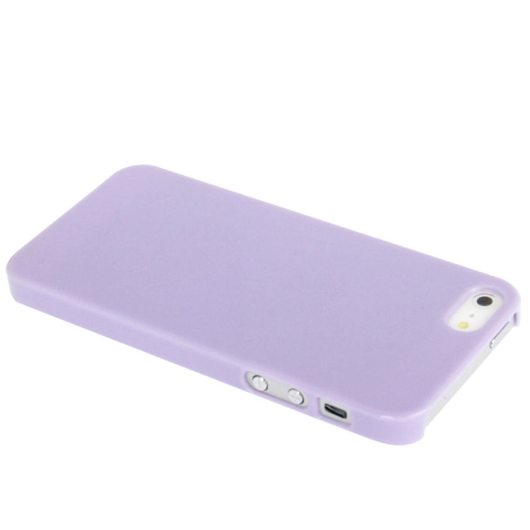 High Quality Pure Color Translucent Crystal Shell for iPhone 5 & 5s & SE