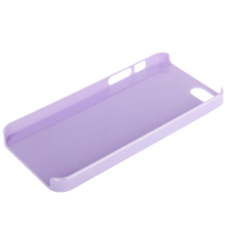 High Quality Pure Color Translucent Crystal Shell for iPhone 5 & 5s & SE