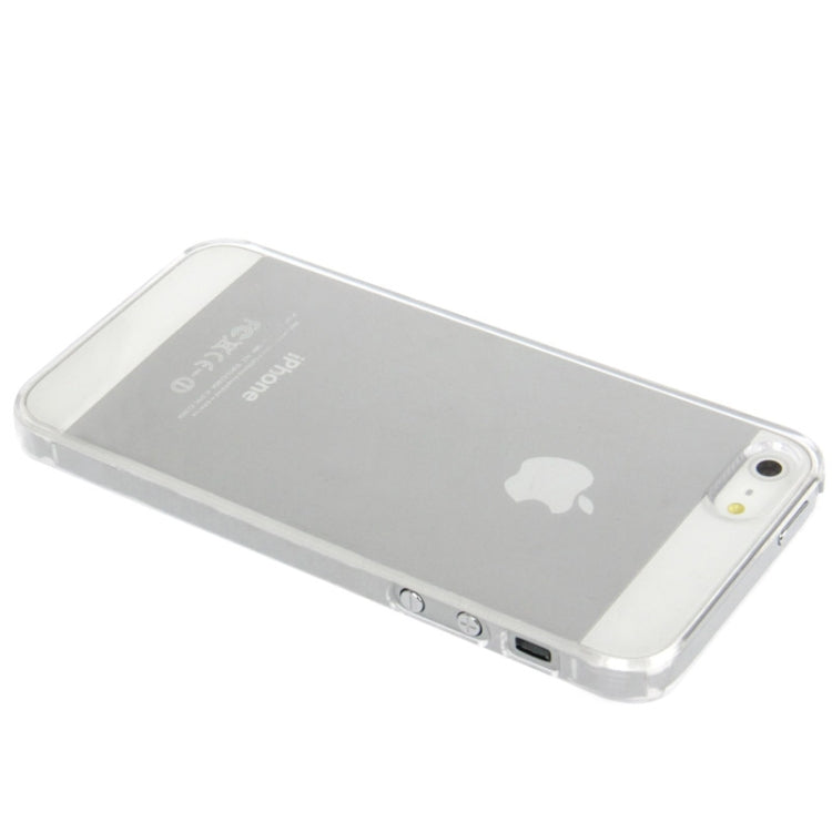 High Quality Pure Color Translucent Crystal Shell for iPhone 5 & 5s & SE