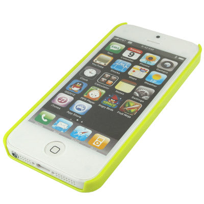 Pure Color Plastic Hard Shell for iPhone 5 & 5s & SE