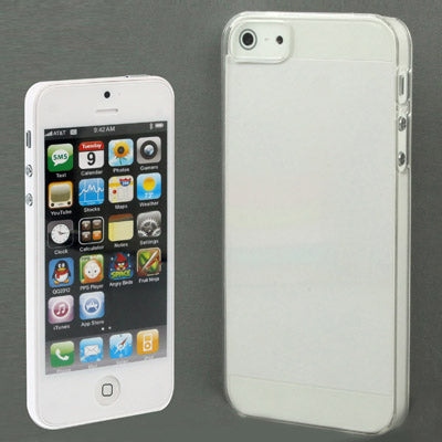 Pure Color Plastic Hard Shell for iPhone 5 & 5s & SE